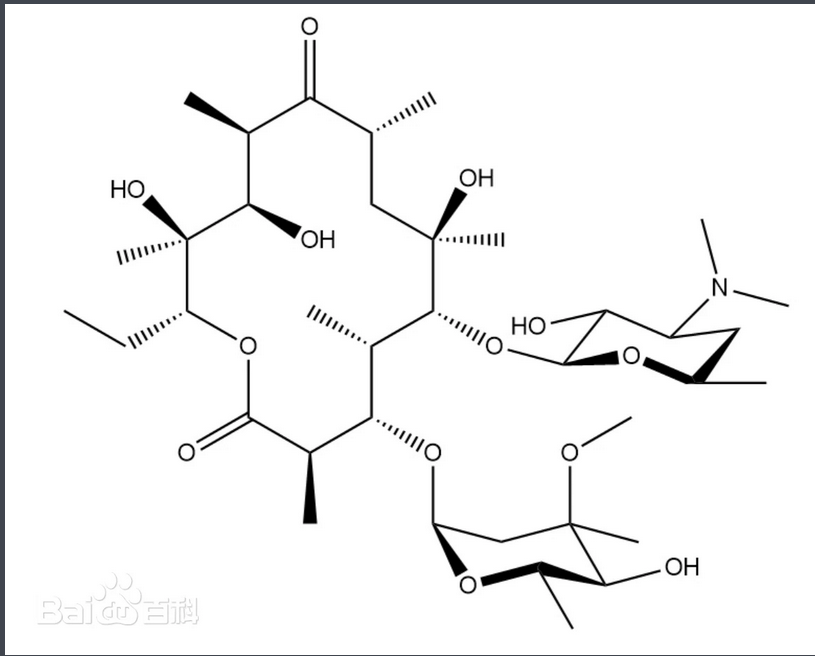 红霉素ERYTHROMYCIN