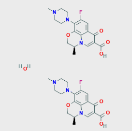 左氧氟沙星半水化合物LEVOFLOXACIN HEMIHYDRATE