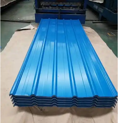 彩涂瓦楞板Color coated corrugated board