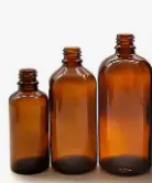 棕色玻璃容器化妆品瓶20ML 18MM AMBER GLASS BOTTLE 